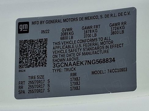 Used 2022 Chevrolet Silverado 1500 W/T w/ WT Value Package image 28