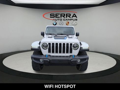 Used 2021 Jeep Wrangler Unlimited Rubicon 4xe w/ Cold Weather Group AWD/4WD image 2