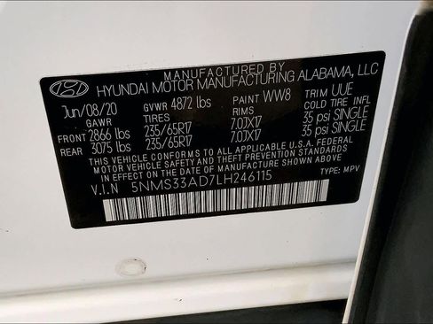 Used 2020 Hyundai Santa Fe SEL w/ Cargo Package image 32