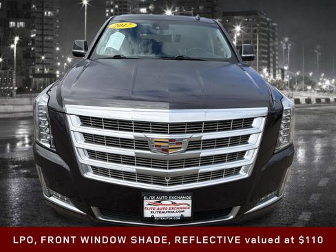 Used 2017 Cadillac Escalade Premium Luxury w/ LPO, Radiant Package AWD/4WD image 9