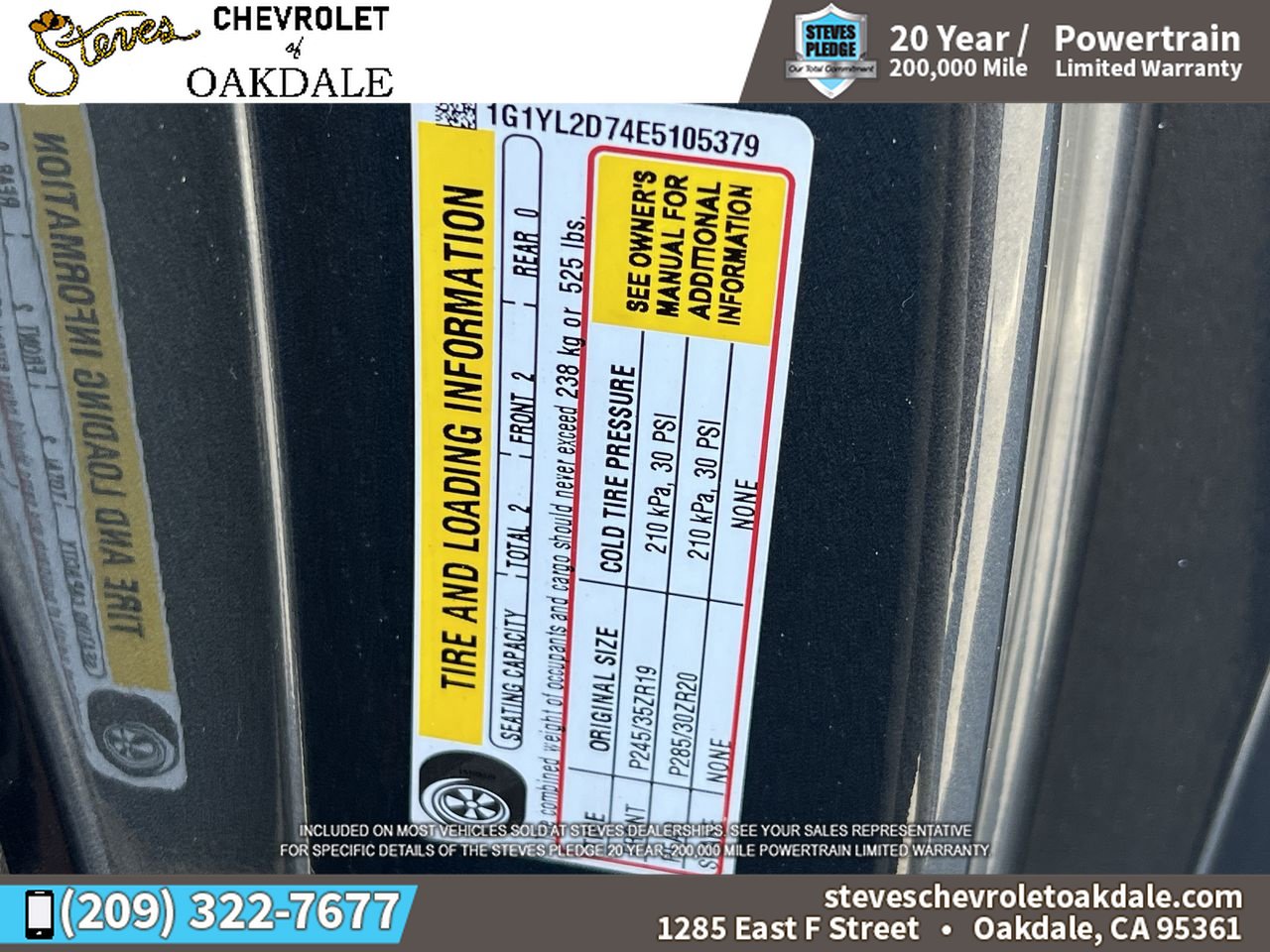 Certified 2014 Chevrolet Corvette Stingray Coupe w/ 3LT Preferred Equipment Group RWD image 35
