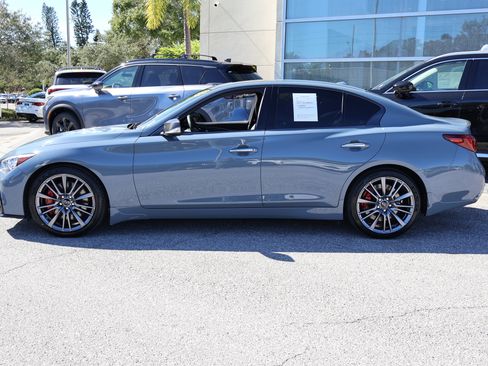 Certified 2022 INFINITI Q50 Red Sport 400 w/ Carbon Fiber Package image 6