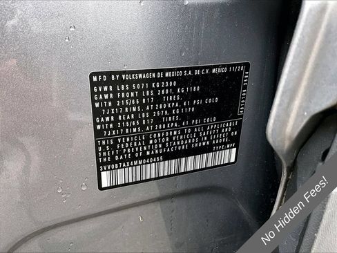 Used 2021 Volkswagen Tiguan S AWD/4WD image 24