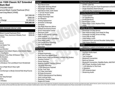 Used 2024 RAM 1500 Classic SLT AWD/4WD image 10