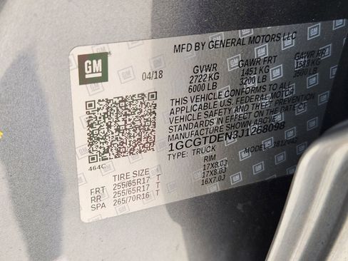 Used 2018 Chevrolet Colorado Z71 image 16