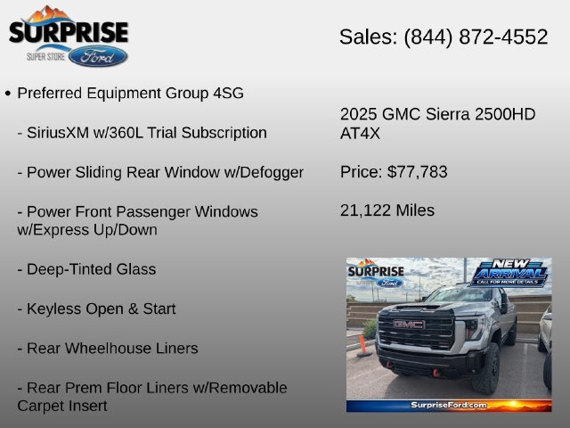 Used 2025 GMC Sierra 2500 AT4X AWD/4WD image 6