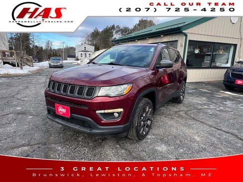 Used 2021 Jeep Compass 80th Special Edition w/ Sun and Sound Group image 1