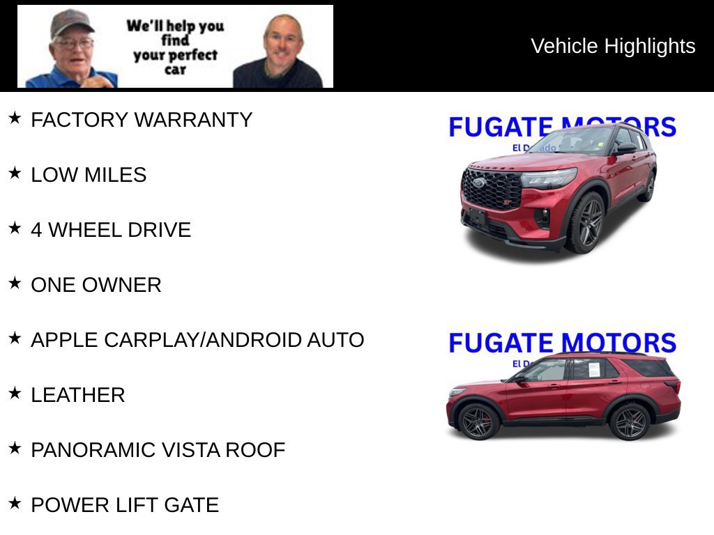 Used 2025 Ford Explorer ST w/ Sun And Sound Package AWD/4WD image 8