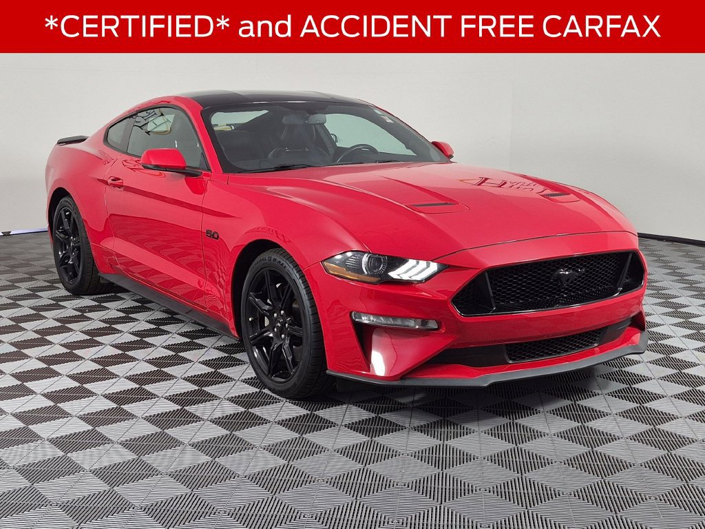Used 2020 Ford Mustang GT Premium w/ Carbon Sport Interior Package RWD image 3