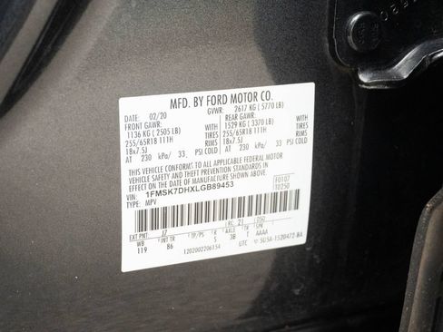 Used 2020 Ford Explorer XLT w/ Class III Trailer Tow Package RWD image 36