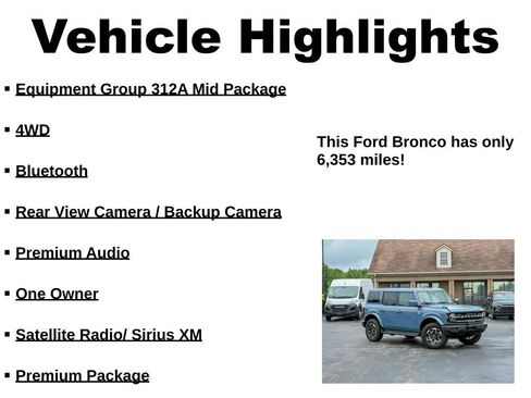 Used 2025 Ford Bronco Outer Banks AWD/4WD image 10