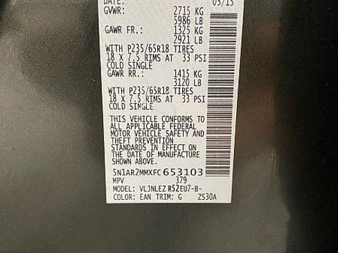 Used 2015 Nissan Pathfinder SV w/ Cargo Package image 27