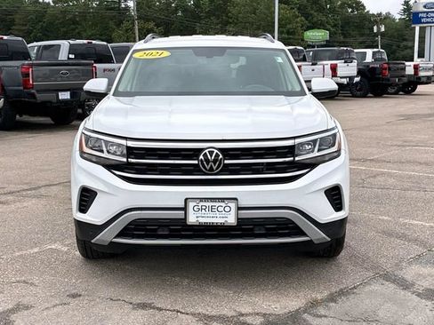 Used 2021 Volkswagen Atlas SE w/ Towing Package AWD/4WD image 2