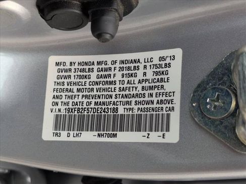Used 2013 Honda Civic LX image 23