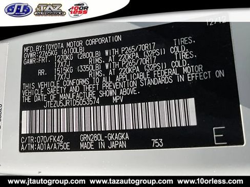 Used 2013 Toyota 4Runner SR5 w/ Convenience Pkg RWD image 23
