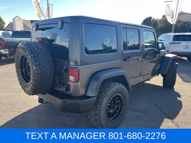 Used 2014 Jeep Wrangler Unlimited Sport w/ Quick Order Package 24S AWD/4WD image 7