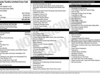 Used 2021 Toyota Tundra Limited w/ Nightshade Special Edition AWD/4WD video 1