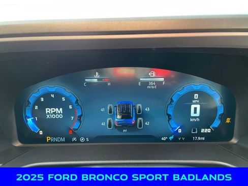New 2025 Ford Bronco Sport Badlands w/ Sasquatch Badlands Package image 2