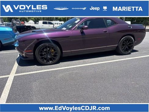 Used 2021 Dodge Challenger SXT w/ Blacktop Package RWD image 1