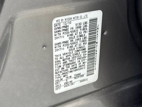 Used 2011 Nissan Murano LE image 21