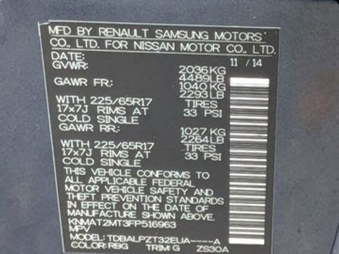 Used 2015 Nissan Rogue S image 22