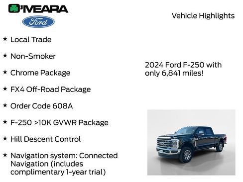 Used 2024 Ford F250 Lariat w/ Chrome Package image 8