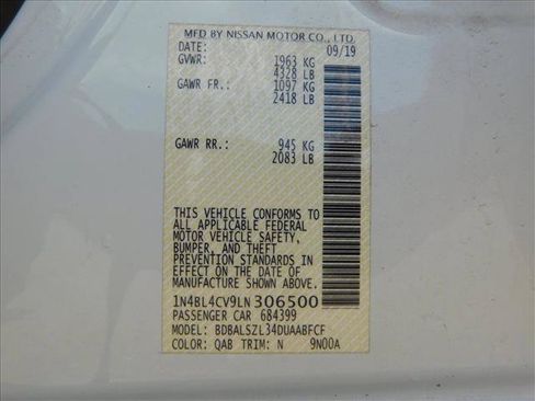 Used 2020 Nissan Altima 2.5 SR w/ Premium Package FWD image 15