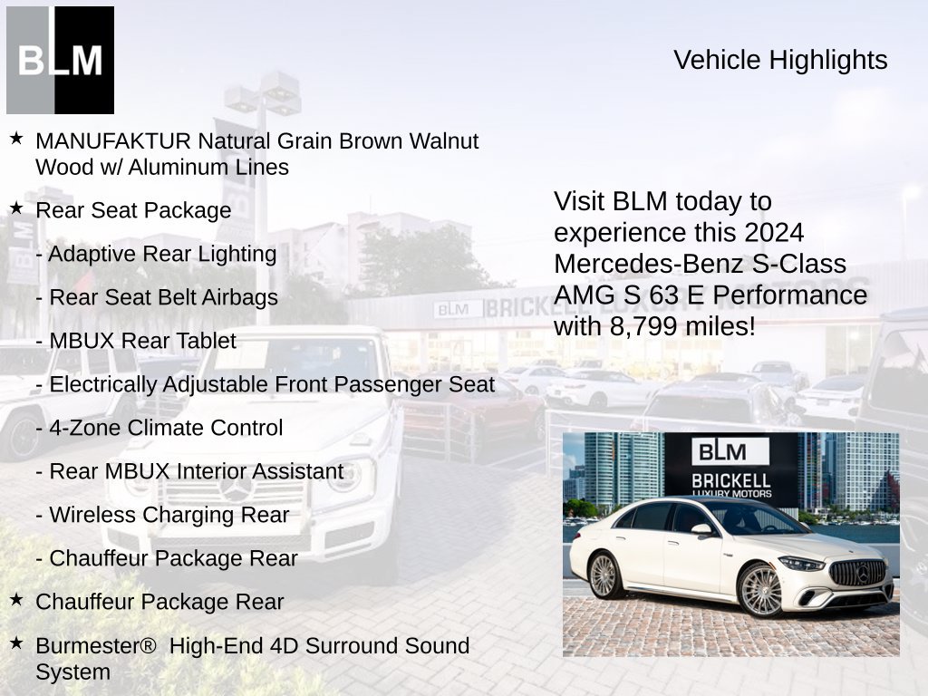 Used 2024 Mercedes-Benz S 63 AMG S image 5