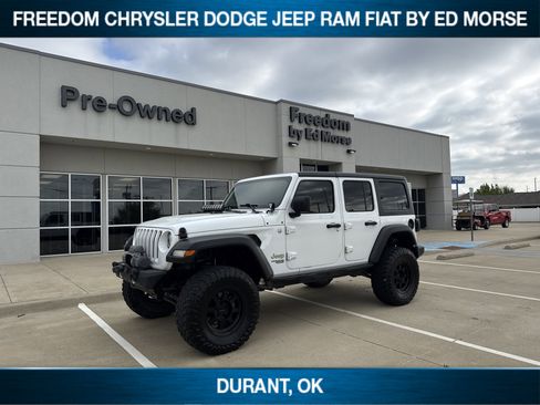 Used 2021 Jeep Wrangler Unlimited Sport image 1