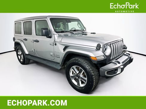 Used 2021 Jeep Wrangler Unlimited Sahara image 1