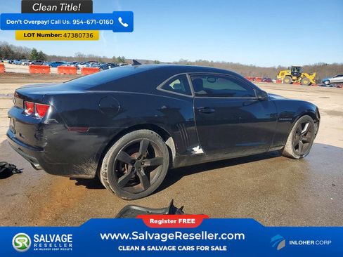 Used 2010 Chevrolet Camaro LT w/ Interior Accent Trim Package RWD image 4