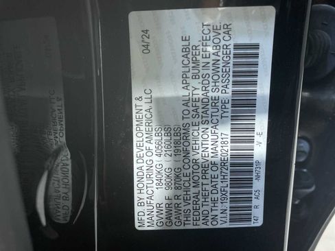 Used 2024 Honda Civic EX-L image 21
