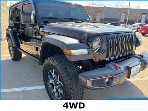 Used 2019 Jeep Wrangler Unlimited Rubicon w/ LED Lighting Group image 2