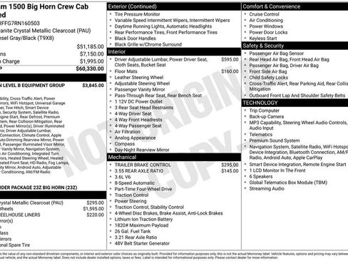 Used 2024 RAM 1500 Big Horn AWD/4WD image 3