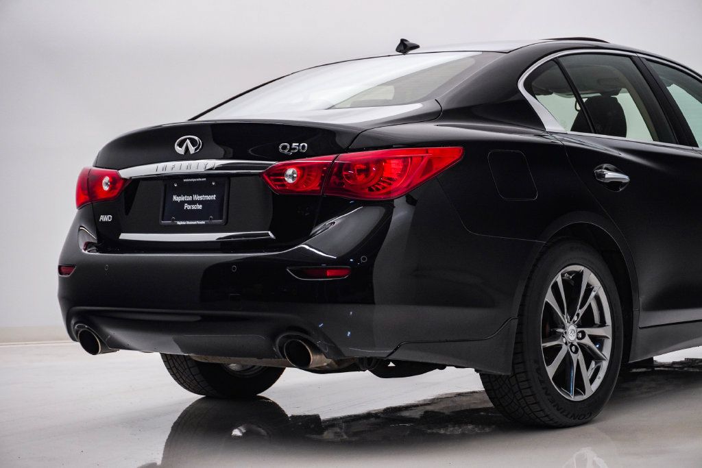 Used 2015 INFINITI Q50 Premium w/ Deluxe Touring Package AWD/4WD image 11