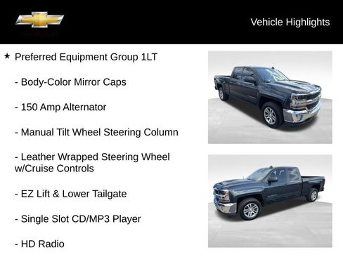 Used 2018 Chevrolet Silverado 1500 LT w/ All Star Edition AWD/4WD image 9