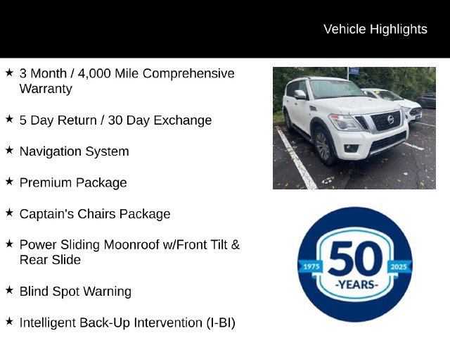 Used 2020 Nissan Armada SL w/ Premium Package AWD/4WD image 8