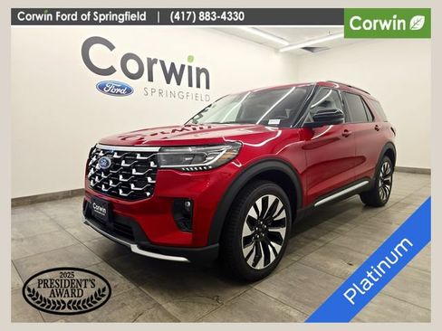 New 2026 Ford Explorer Platinum w/ LUX Leather Package AWD/4WD image 1