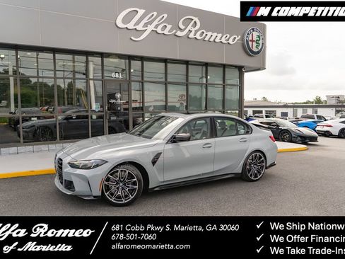 Used 2025 BMW M3 Competition w/ M Carbon Exterior Package AWD/4WD image 1