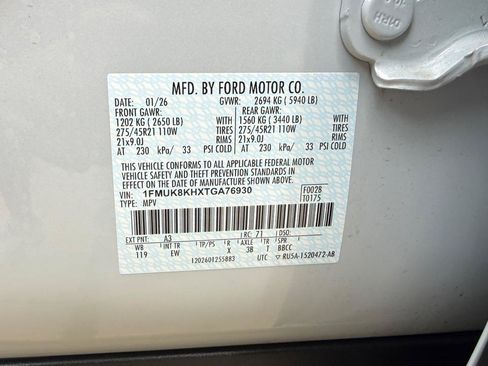Used 2026 Ford Explorer ST-Line w/ ST-Line Street Pack AWD/4WD image 23