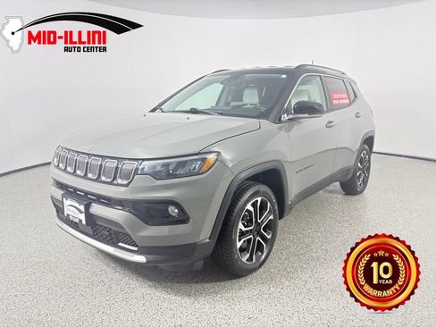 Used 2022 Jeep Compass Limited AWD/4WD image 1