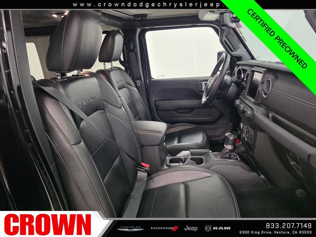 Certified 2022 Jeep Wrangler Unlimited Sahara w/ Safety Group AWD/4WD image 10