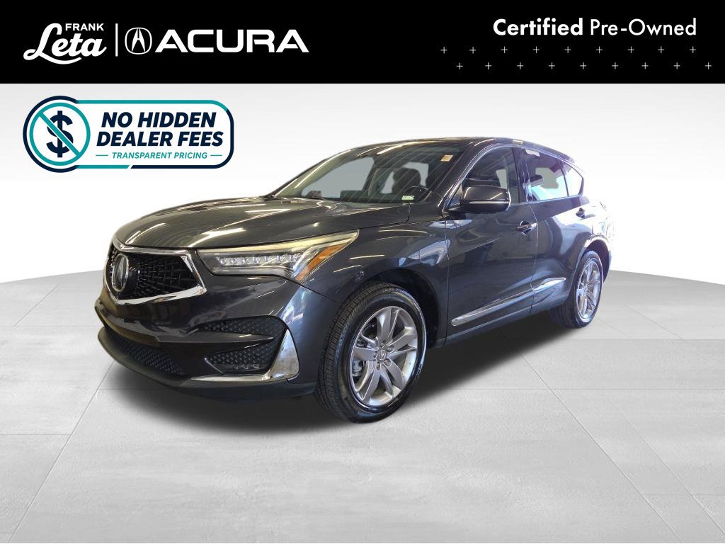 Certified 2021 Acura RDX w/ Advance Package FWD image 1