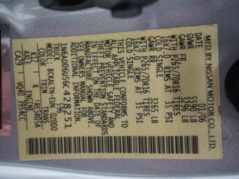 Used 2006 Nissan Frontier SE w/ (P01) Power Pkg image 22