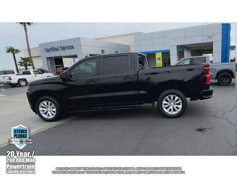 Used 2022 Chevrolet Silverado 1500 Custom w/ LPO, Dark Essentials Package image 8
