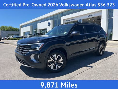 Certified 2026 Volkswagen Atlas SE FWD image 1