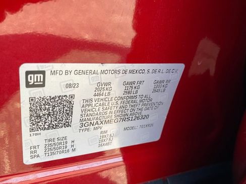 Used 2024 Chevrolet Equinox RS w/ LPO, Floor Liner Package FWD image 25