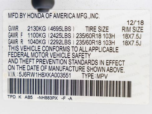 Used 2019 Honda CR-V EX-L image 32