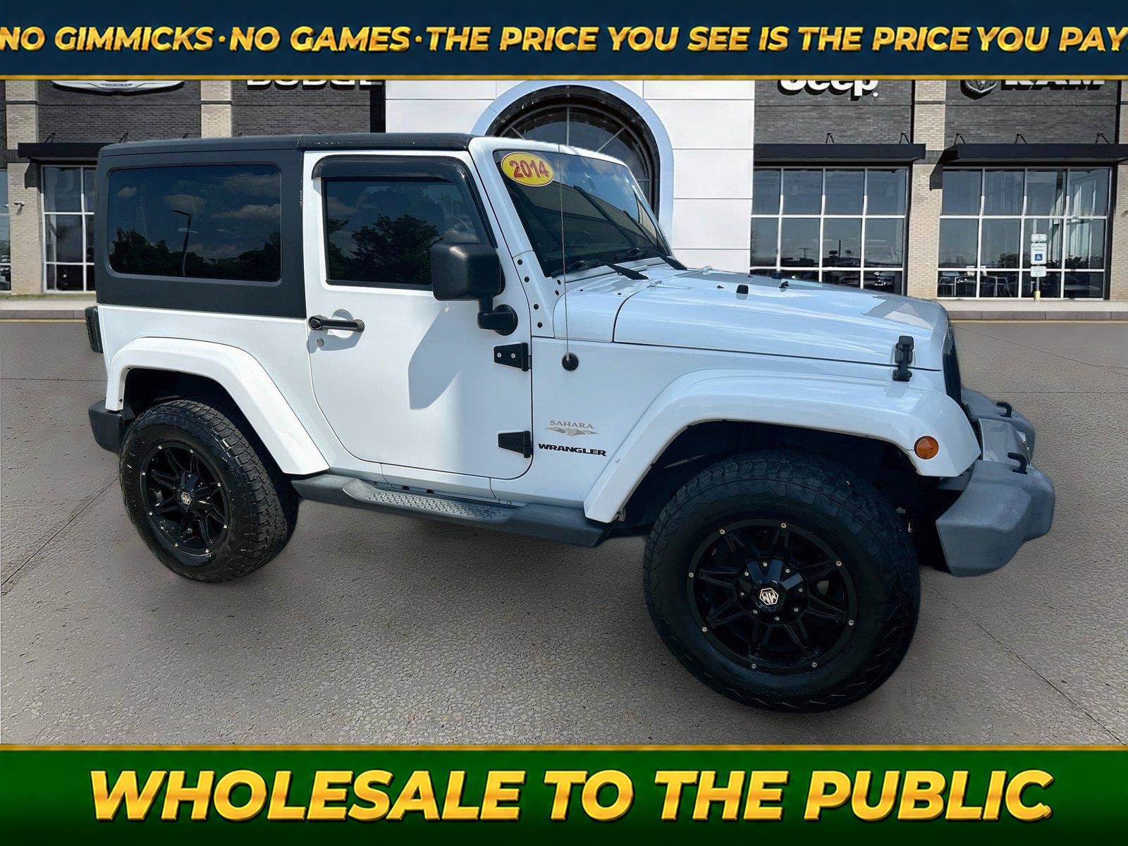 Used 2014 Jeep Wrangler Sahara w/ Connectivity Group AWD/4WD image 1