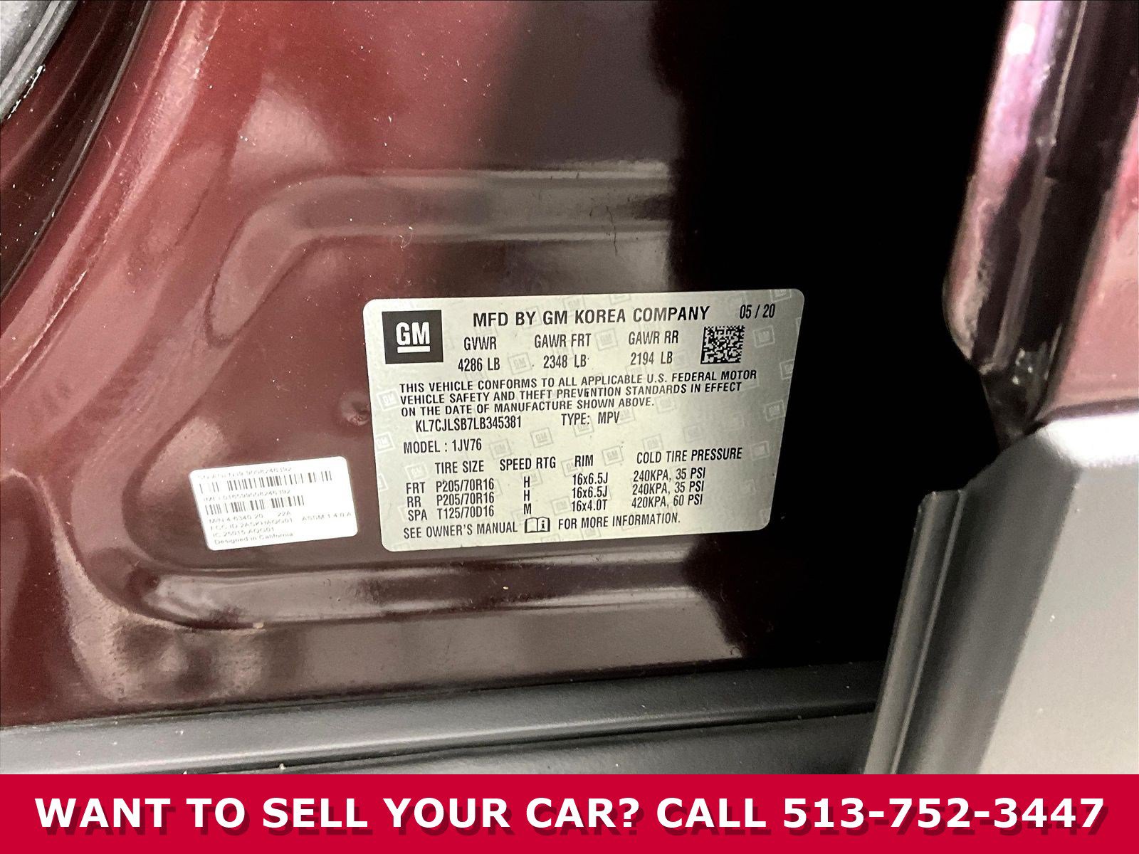 Used 2020 Chevrolet Trax LT w/ LT Convenience Package FWD image 17